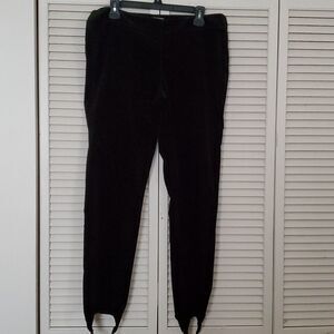 M&S Women's Black stirrup pants